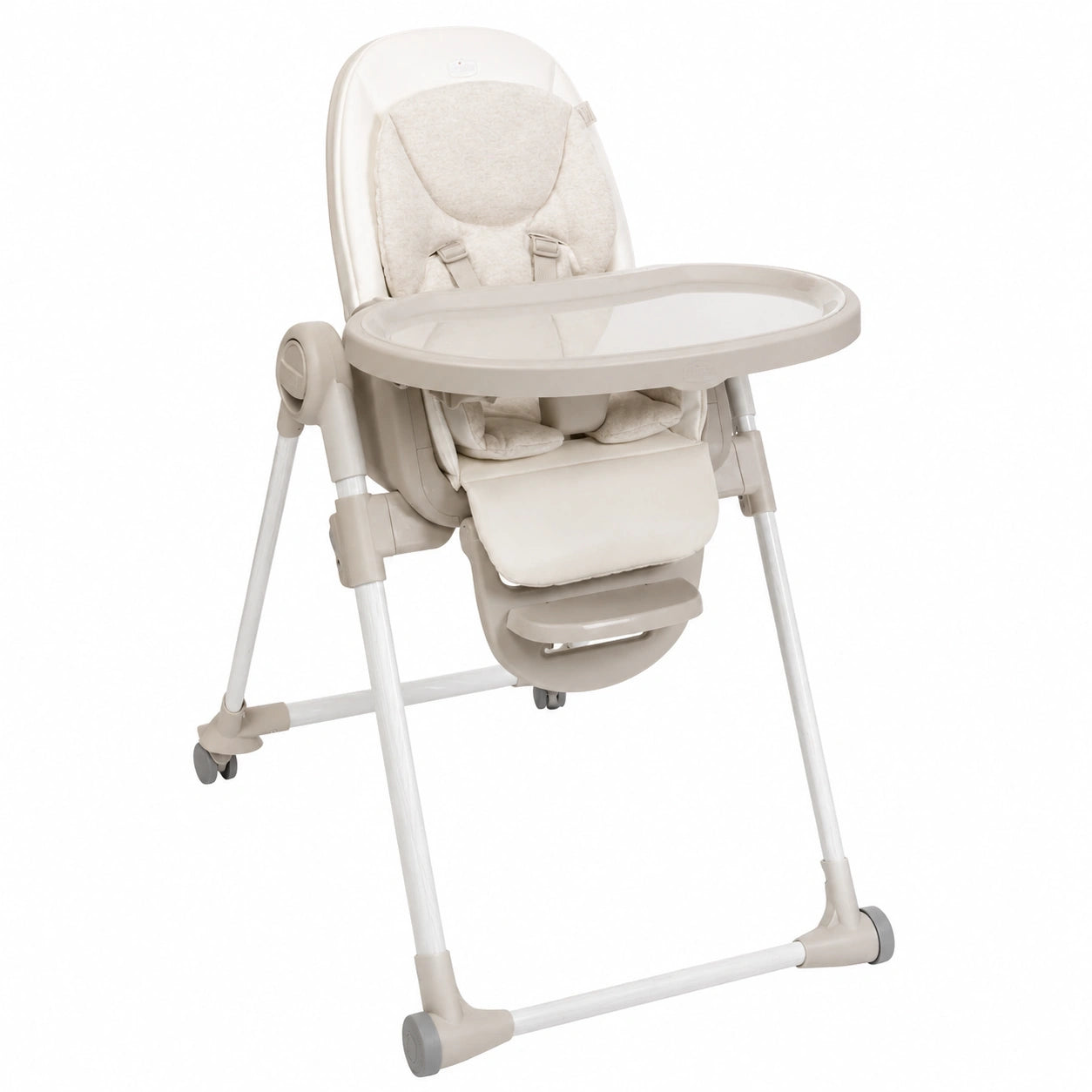 Chaise, réglable, coloris blanc, pour la salle à manger ou la cuisine