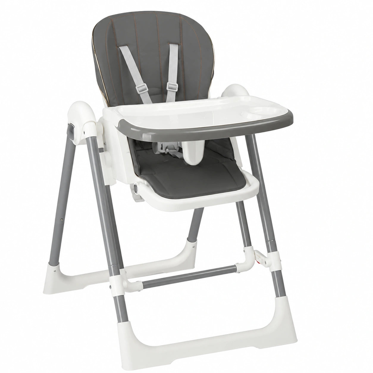 Chaise, pliable, pivotant, réglable, coloris gris, pour la salle à manger ou la cuisine