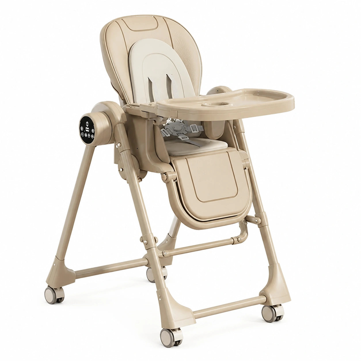 Chaise, en cuir, convertible, pliable, réglable, pour la salle à manger ou la cuisine