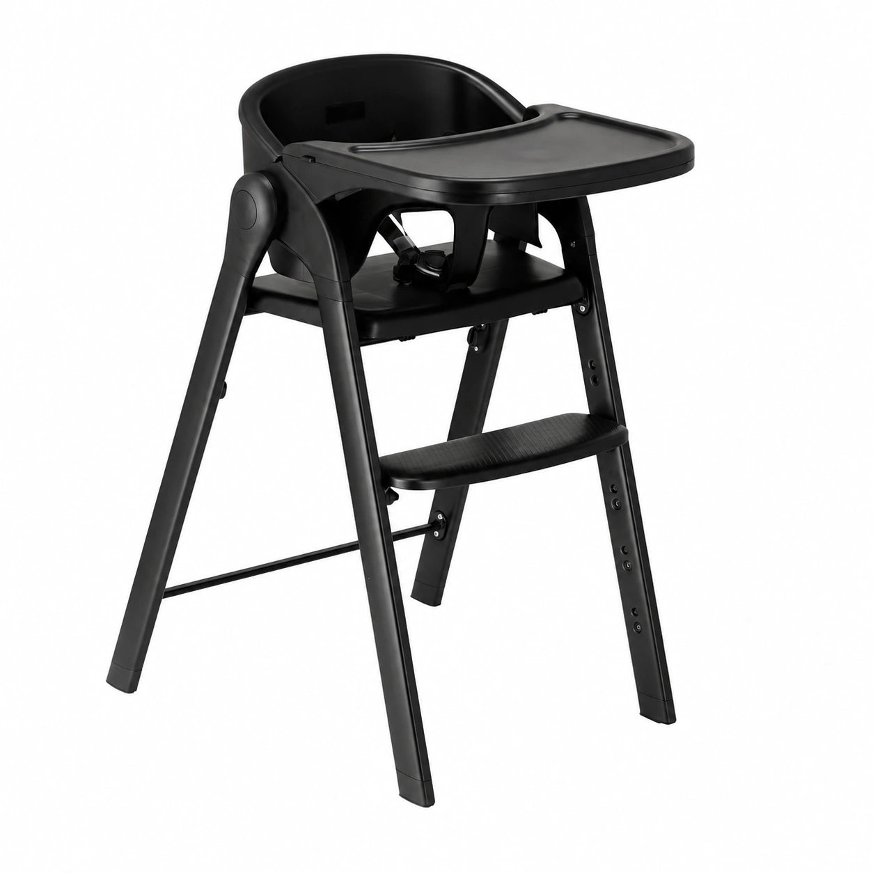 Chaise, inclinable, pliable, réglable, coloris noir, pour la salle à manger ou la cuisine