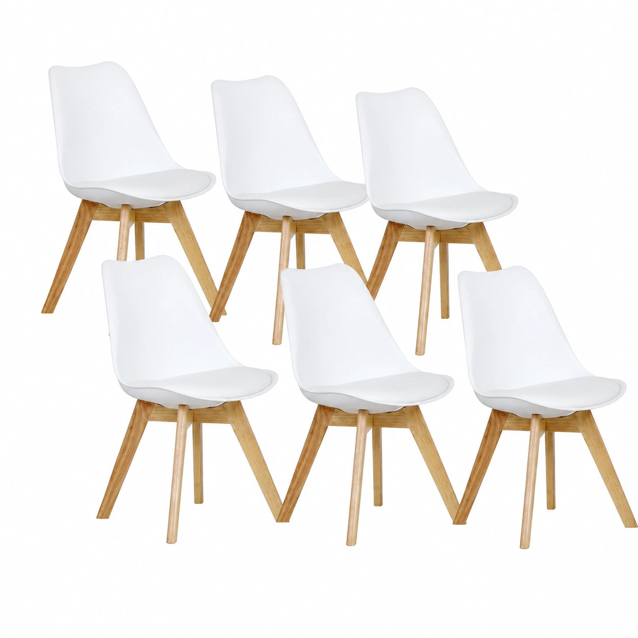 Chaise, coloris blanc, pour la salle à manger ou la cuisine