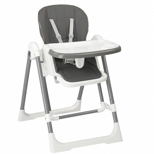 Chaise, pliable, pivotant, réglable, coloris gris, pour la salle à manger ou la cuisine