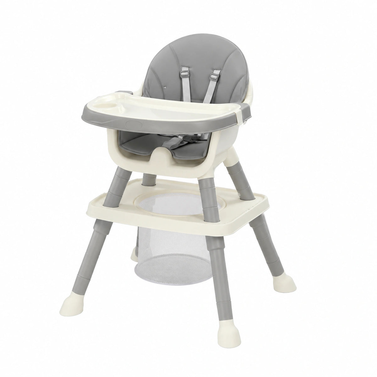 Table, convertible, avec rangement, coloris gris, pour les espaces de vie