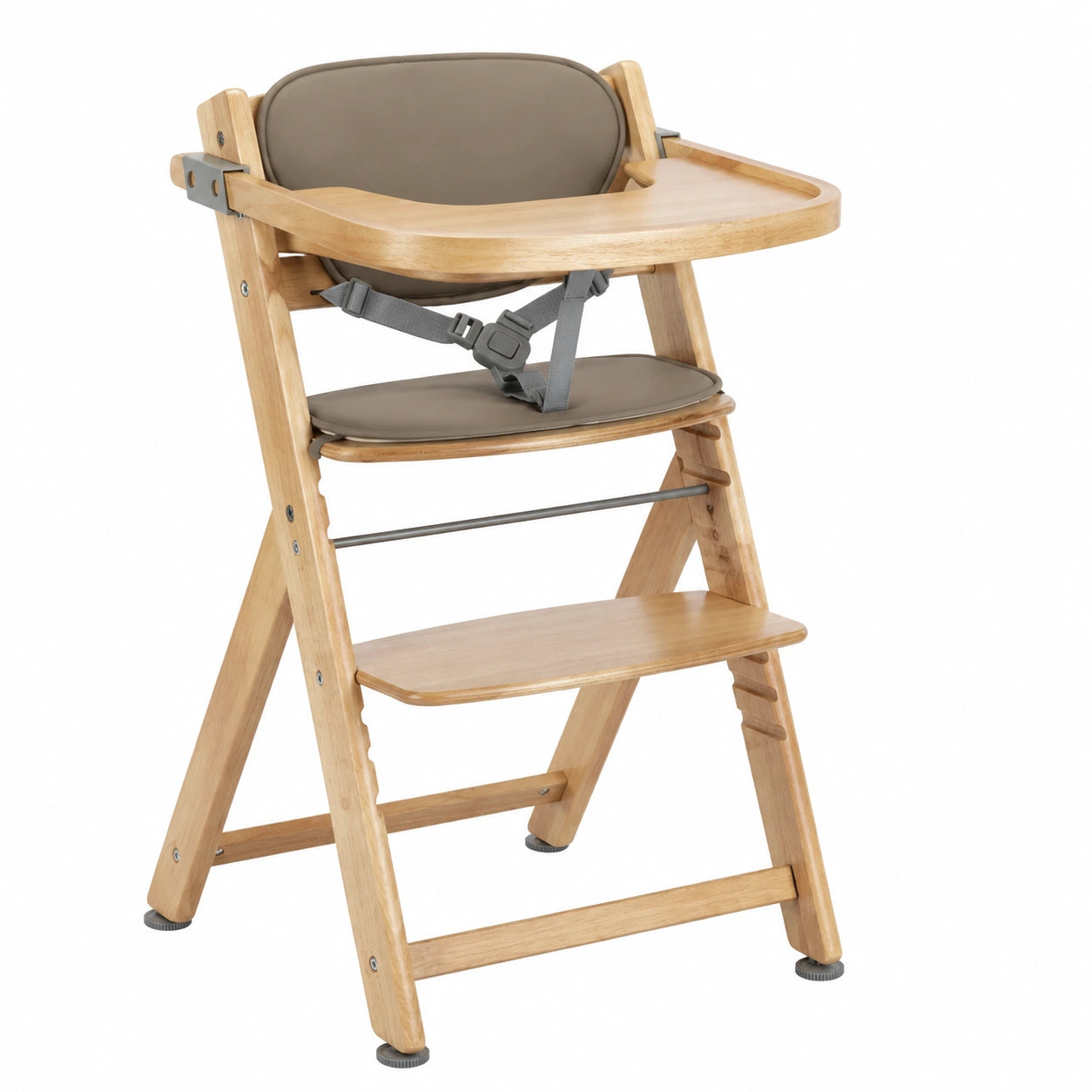 Chaise, avec coussin, coloris beige, pour la salle à manger ou la cuisine